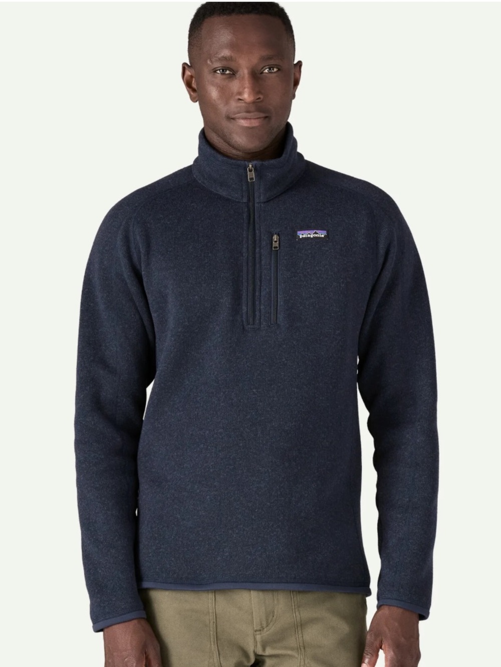 Patagonia Better Sweater 1/4 zip navy men’s L